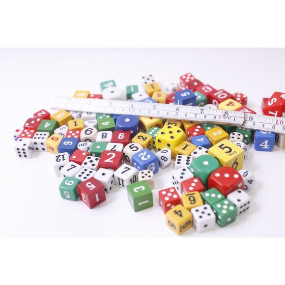 Dice Set, Colorful, Dice, Board Game, Role-Playing, Gaming, ~ 250910-WH 1352 - Picture 3 of 3